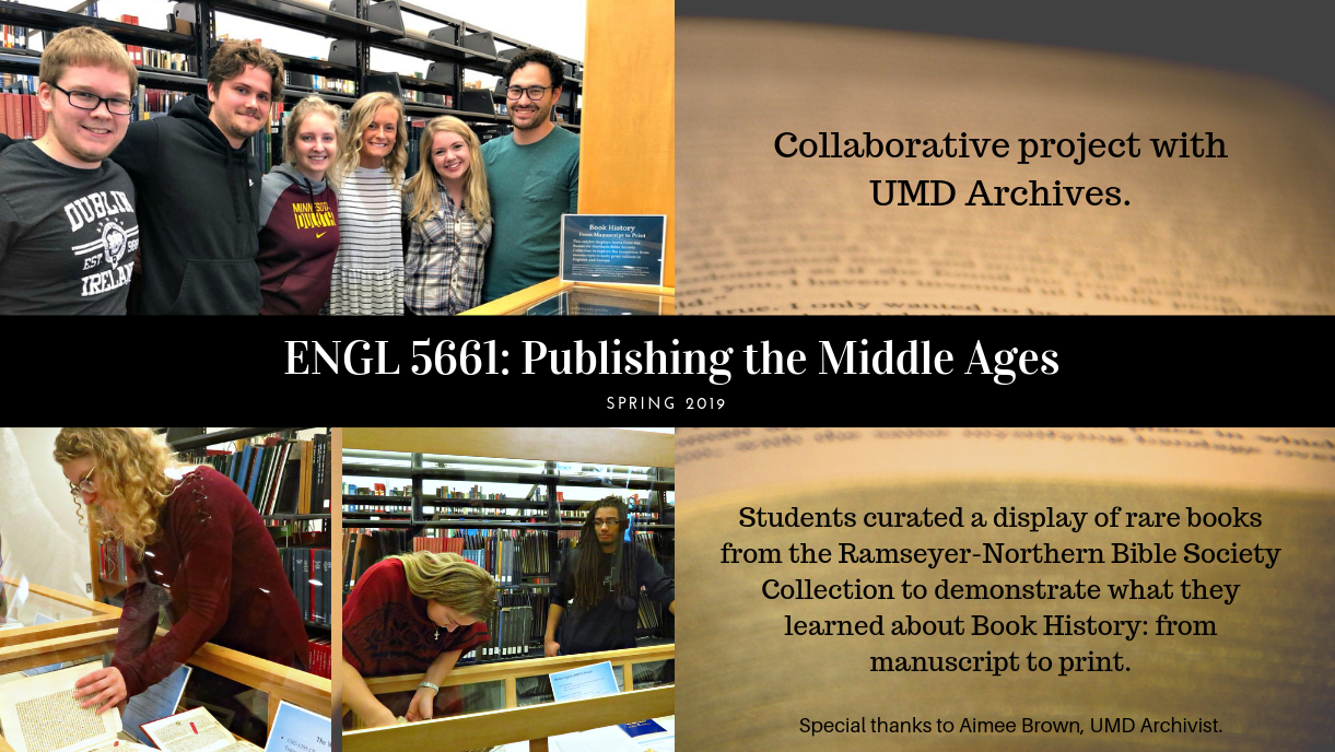 ENGL 5661 Publishing the Middle Ages